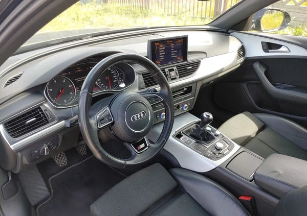 Audi A6 cena 69990 przebieg: 214930, rok produkcji 2014 z Krapkowice małe 67